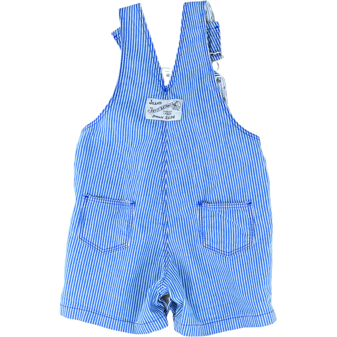 Salopette-short 6 mois en coton