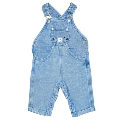 Salopette de seconde main en jean pour bébé fille de 6 mois - Vue 1