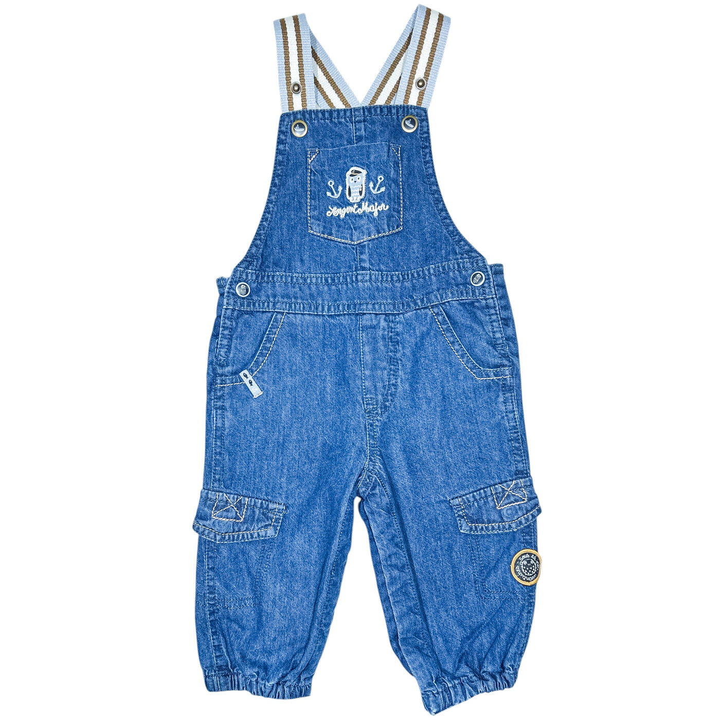 Salopette de seconde main en jean pour bébé de 9 mois - Vue 1