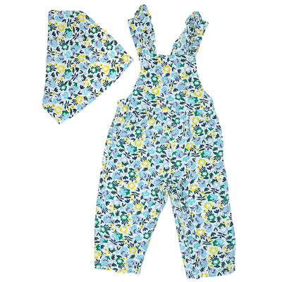Salopette de seconde main en coton pour bébé fille de 9 mois - Vue 1