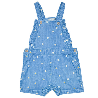 Salopette-short de seconde main en coton pour bébé fille de 12 mois - Vue 1