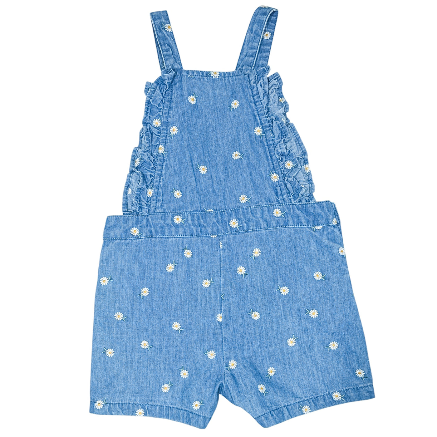 Salopette-short de seconde main en coton pour bébé fille de 12 mois - Vue 2