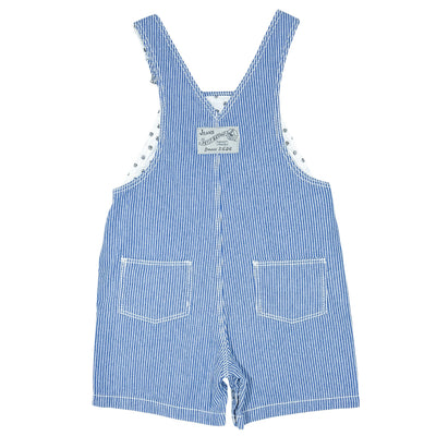 Salopette-short de seconde main en jean pour bébé de 12 mois - Vue 2