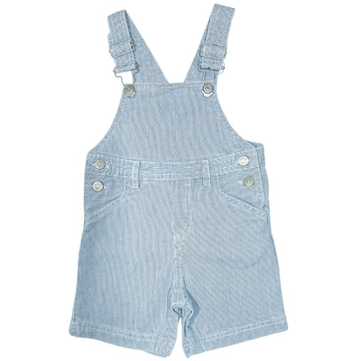 Salopette-short de seconde main en jean pour bébé de 12 mois - Vue 1