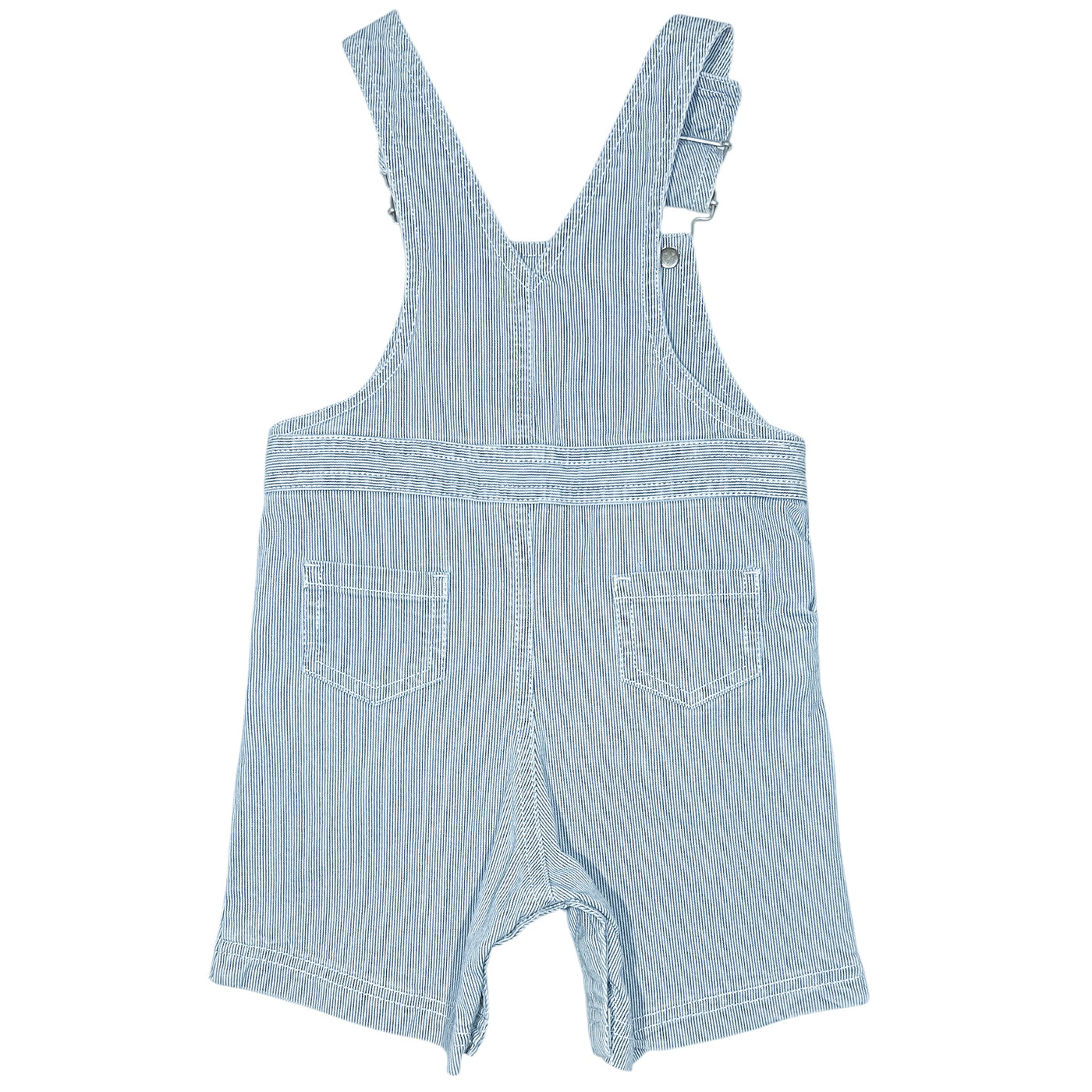 Salopette-short de seconde main en jean pour bébé de 12 mois - Vue 2