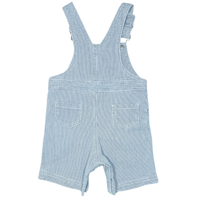 Salopette-short de seconde main en jean pour bébé de 12 mois - Vue 2