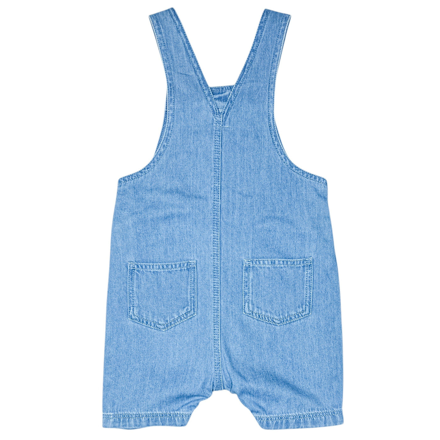 Salopette-short de seconde main en coton bio pour bébé de 6 mois - Vue 2