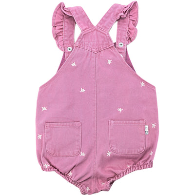 Salopette-short de seconde main en jean pour bébé fille de 9 mois - Vue 2