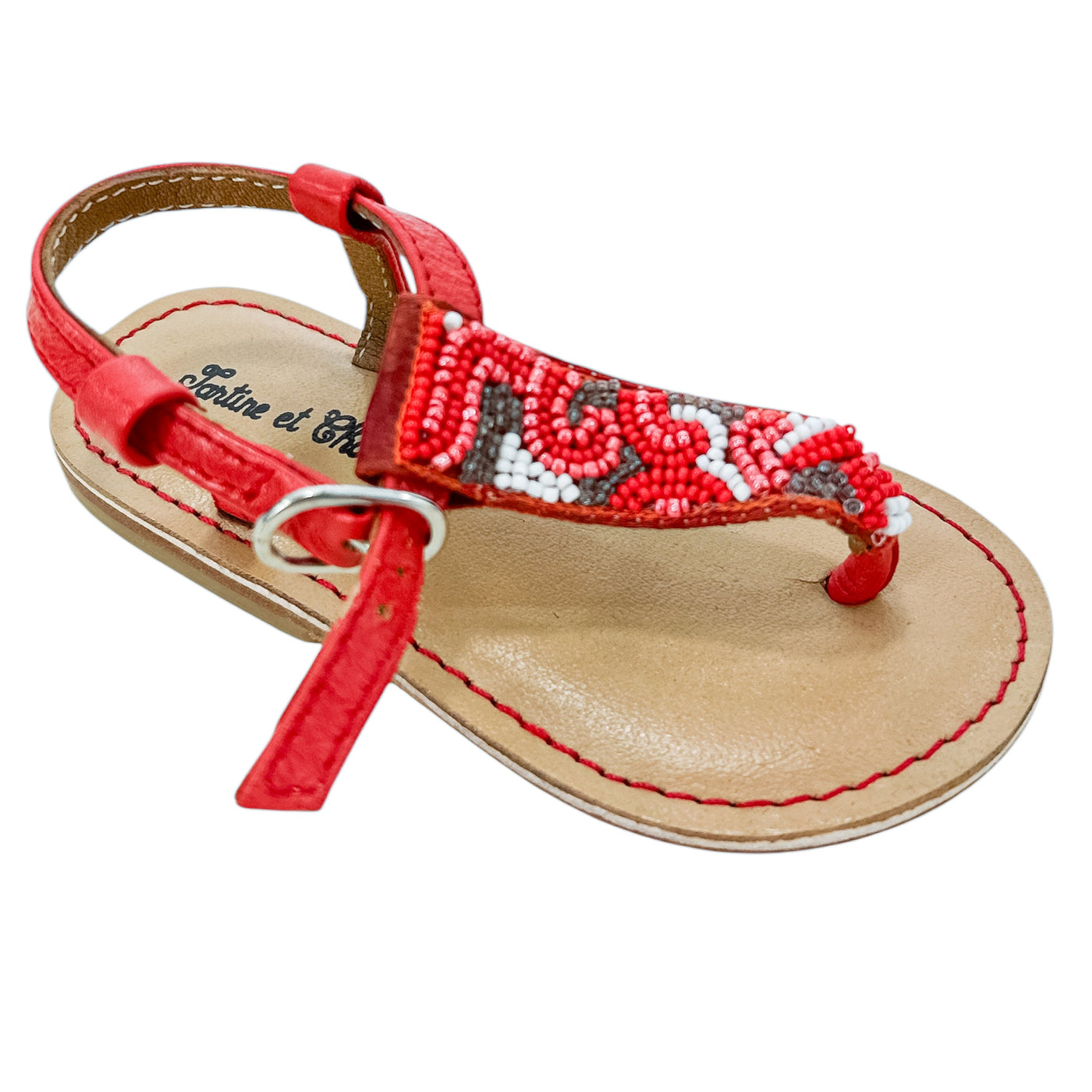 Sandales de seconde main en cuir fille - Vue 1