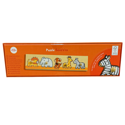 Puzzle "Sava''n''co - Puzzle d''encastrement" de seconde main en bois pour enfant à partir de 12 mois - Vue 2