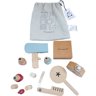 Set de maquillage en bois