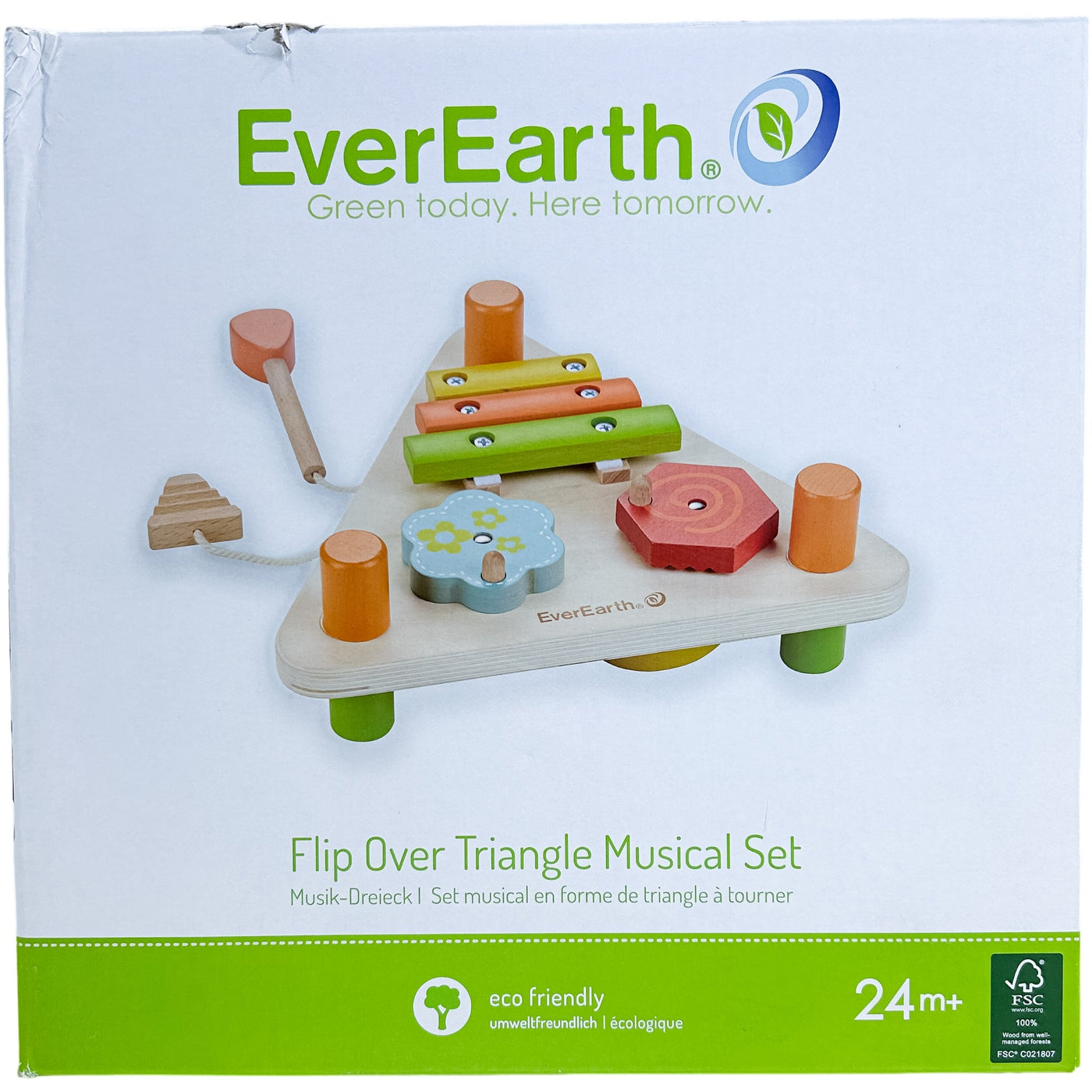 Table musicale "Set musical Triangle" de seconde main en bois pour enfant à partir de 24 mois - Vue 1