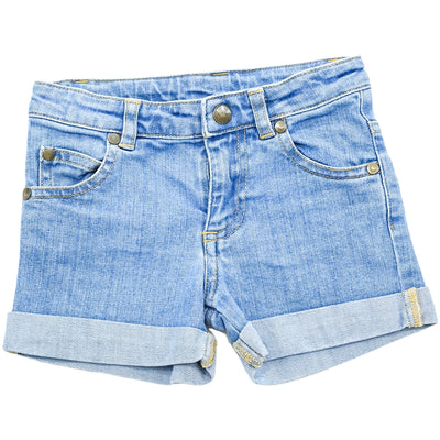 Short de seconde main en jean pour enfant fille de 4 ans - Vue 1