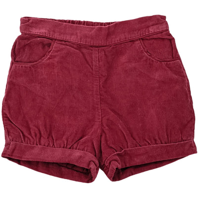 Short de seconde main en velours pour bébé fille de 9 mois - Vue 1