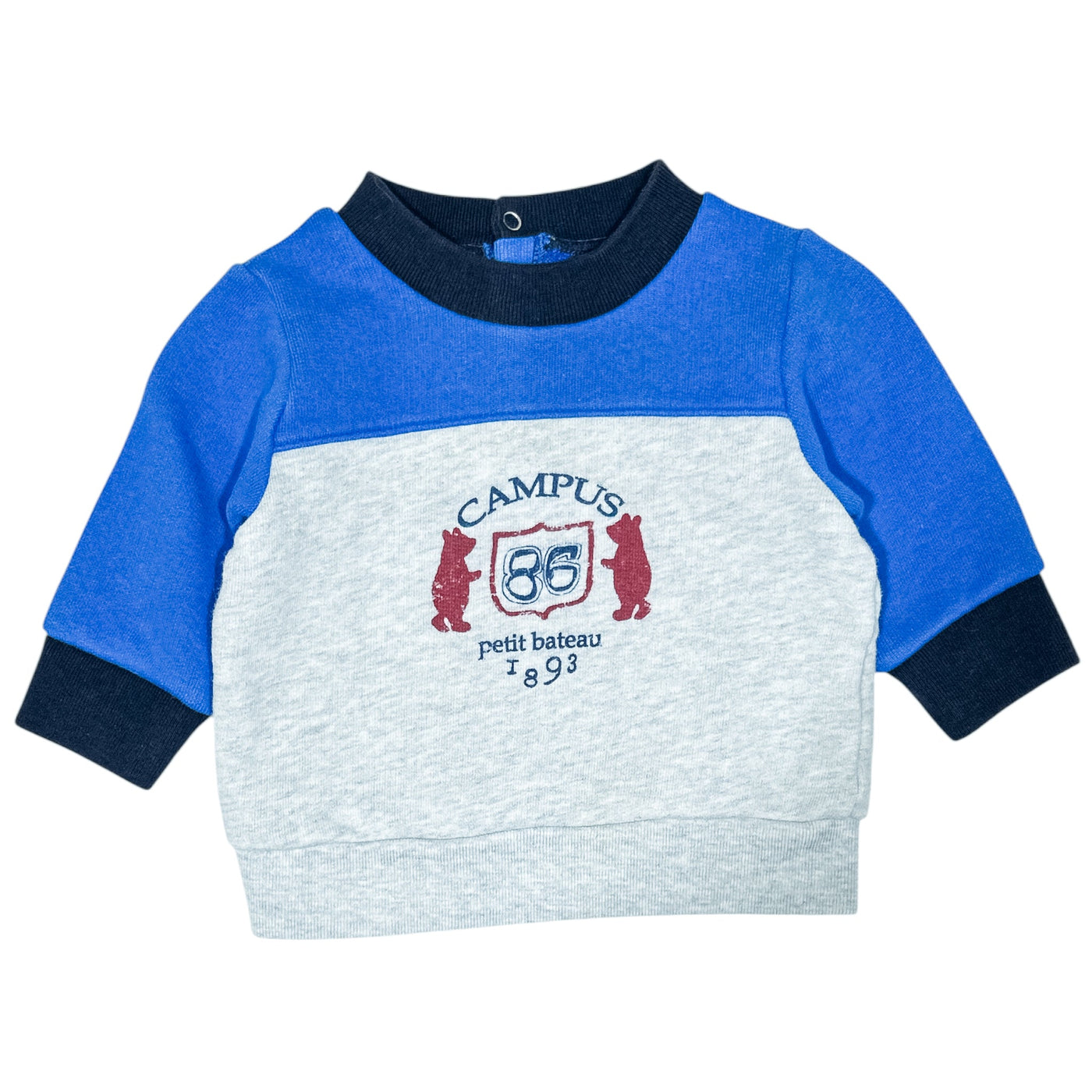 Sweatshirt de seconde main en coton pour bébé garçon de 3 mois - Vue 1