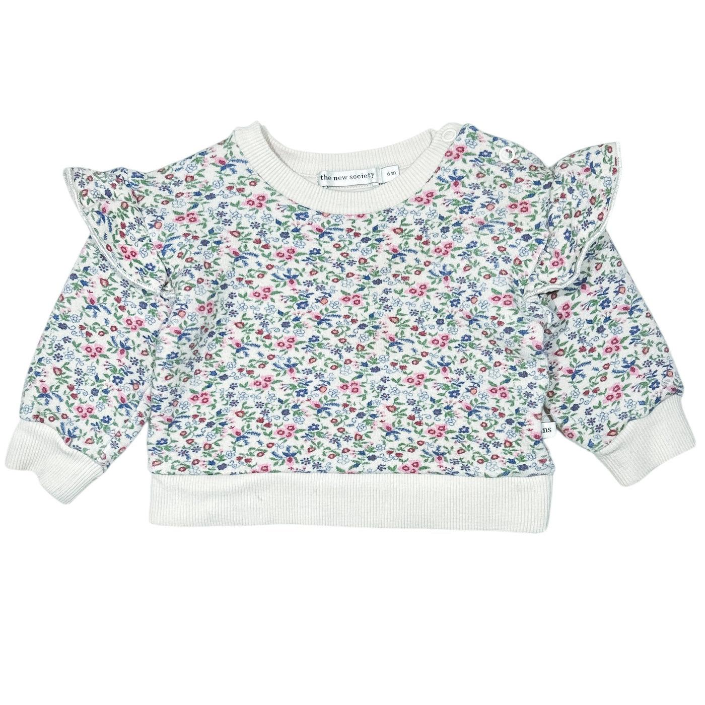 Sweatshirt de seconde main en coton pour bébé fille de 6 mois - Vue 1