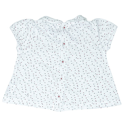T-Shirt à manches courtes de seconde main en coton pour bébé fille de 1 mois - Vue 2