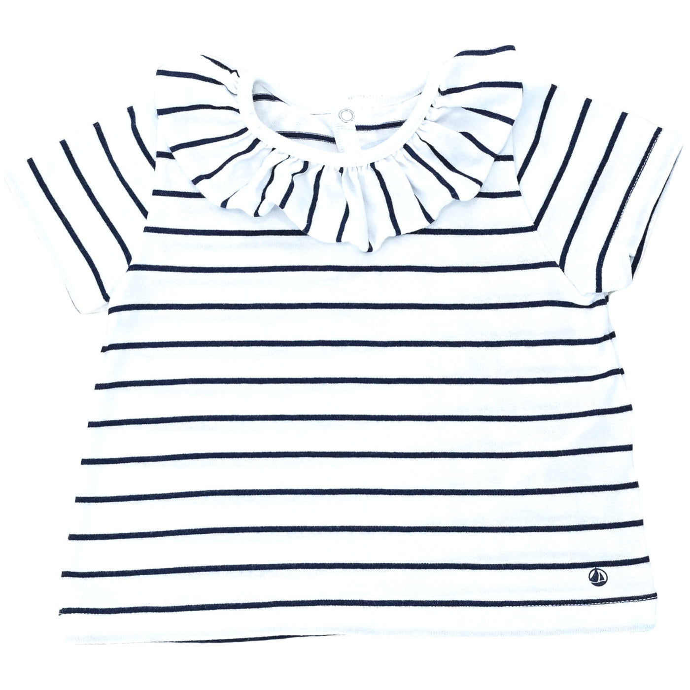 T-Shirt à manches courtes de seconde main en coton pour bébé fille de 12 mois - Vue 1