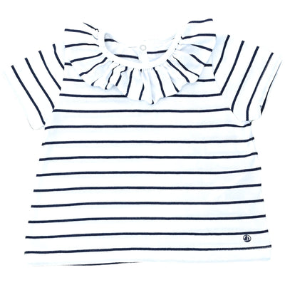 T-Shirt à manches courtes de seconde main en coton pour bébé fille de 12 mois - Vue 1