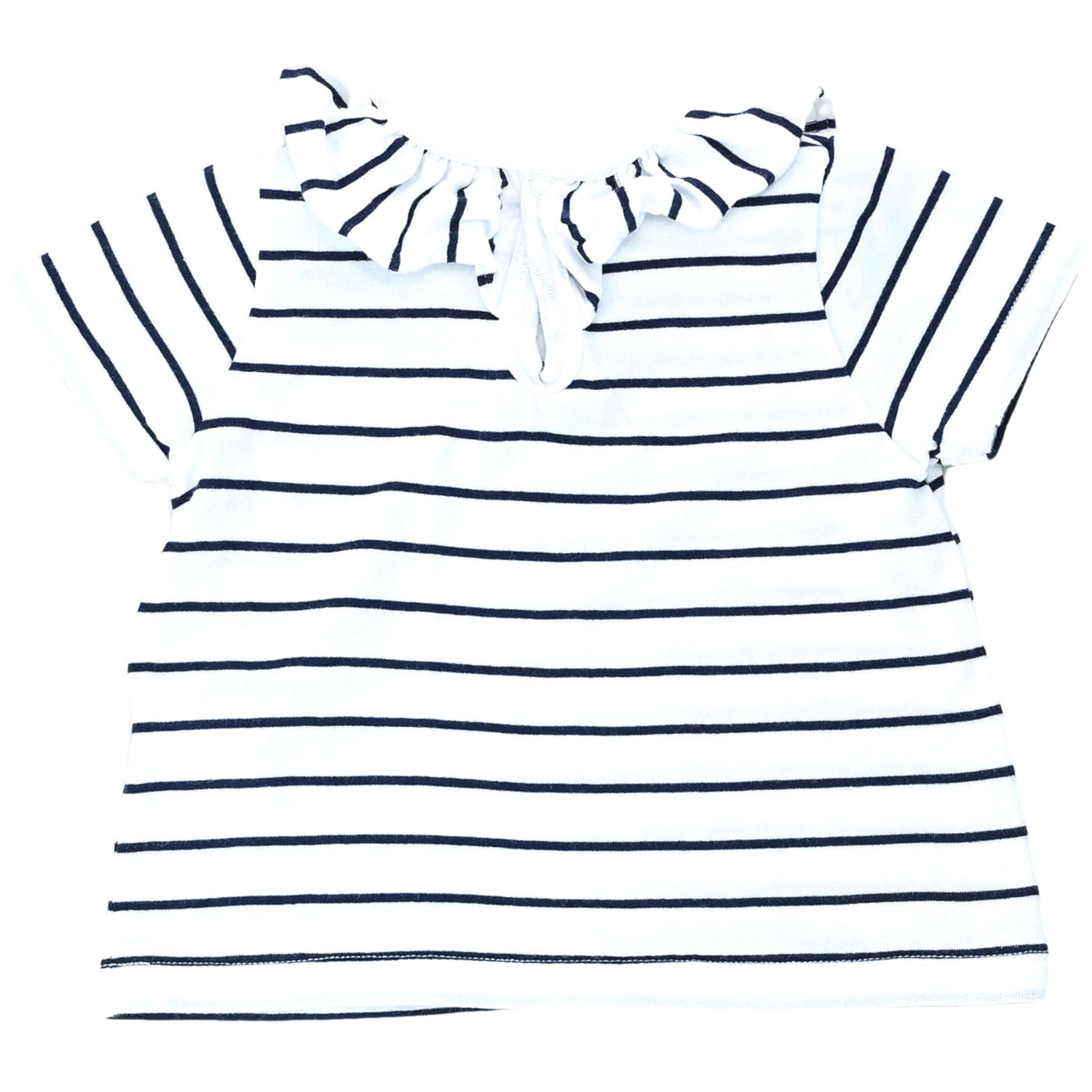 T-Shirt à manches courtes de seconde main en coton pour bébé fille de 12 mois - Vue 2