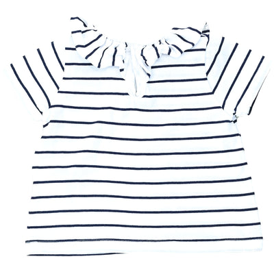 T-Shirt à manches courtes de seconde main en coton pour bébé fille de 12 mois - Vue 2