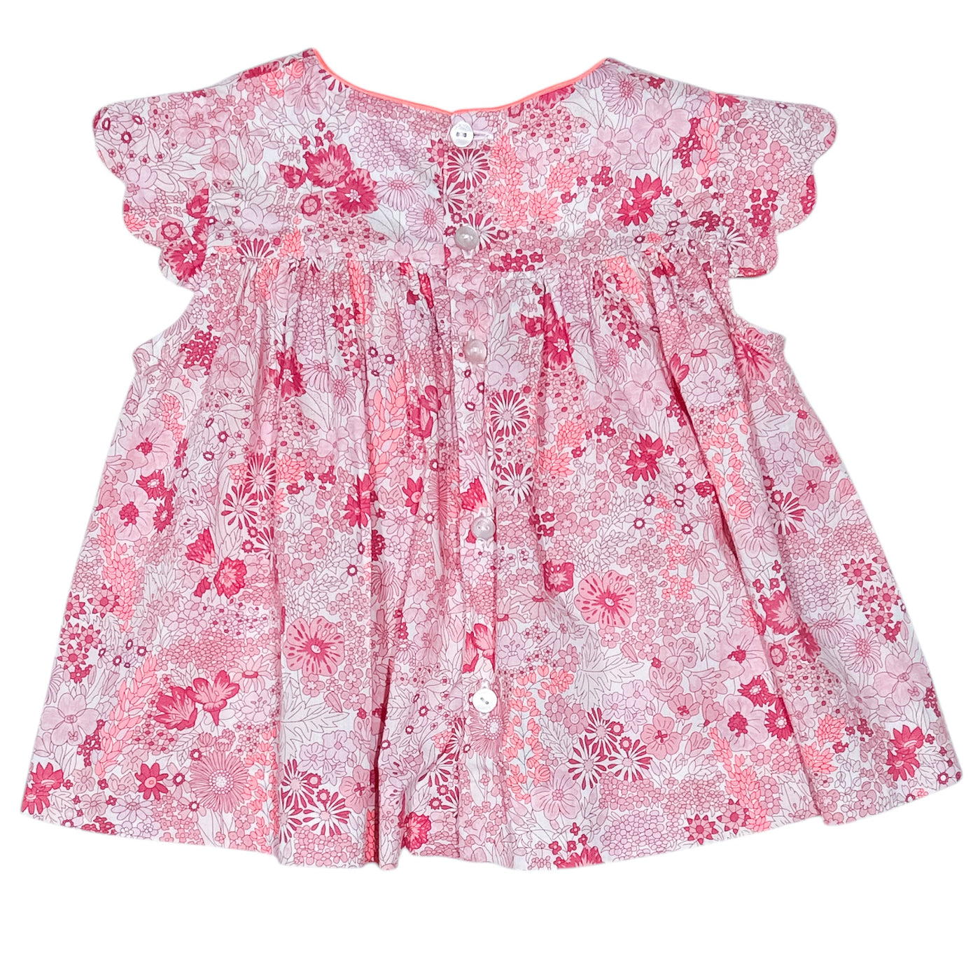 T-Shirt à manches courtes de seconde main en coton pour bébé fille de 12 mois - Vue 2