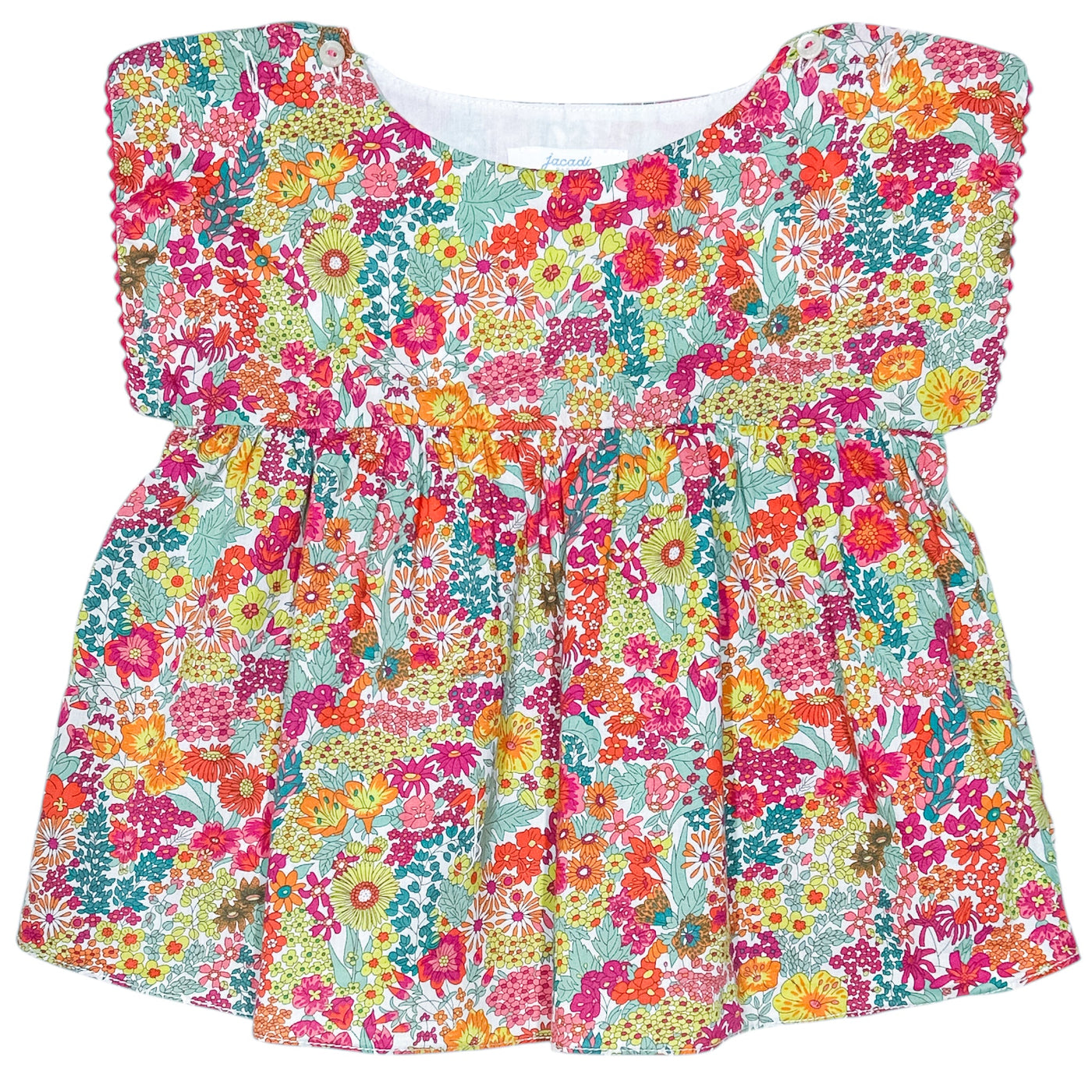 T-Shirt à manches courtes de seconde main en coton pour bébé fille de 12 mois - Vue 1