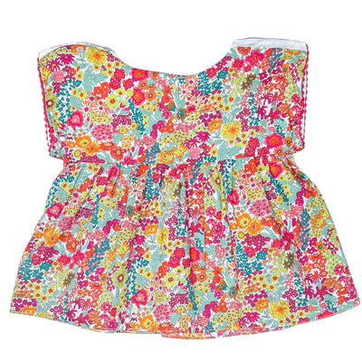 T-Shirt à manches courtes de seconde main en coton pour bébé fille de 12 mois - Vue 2