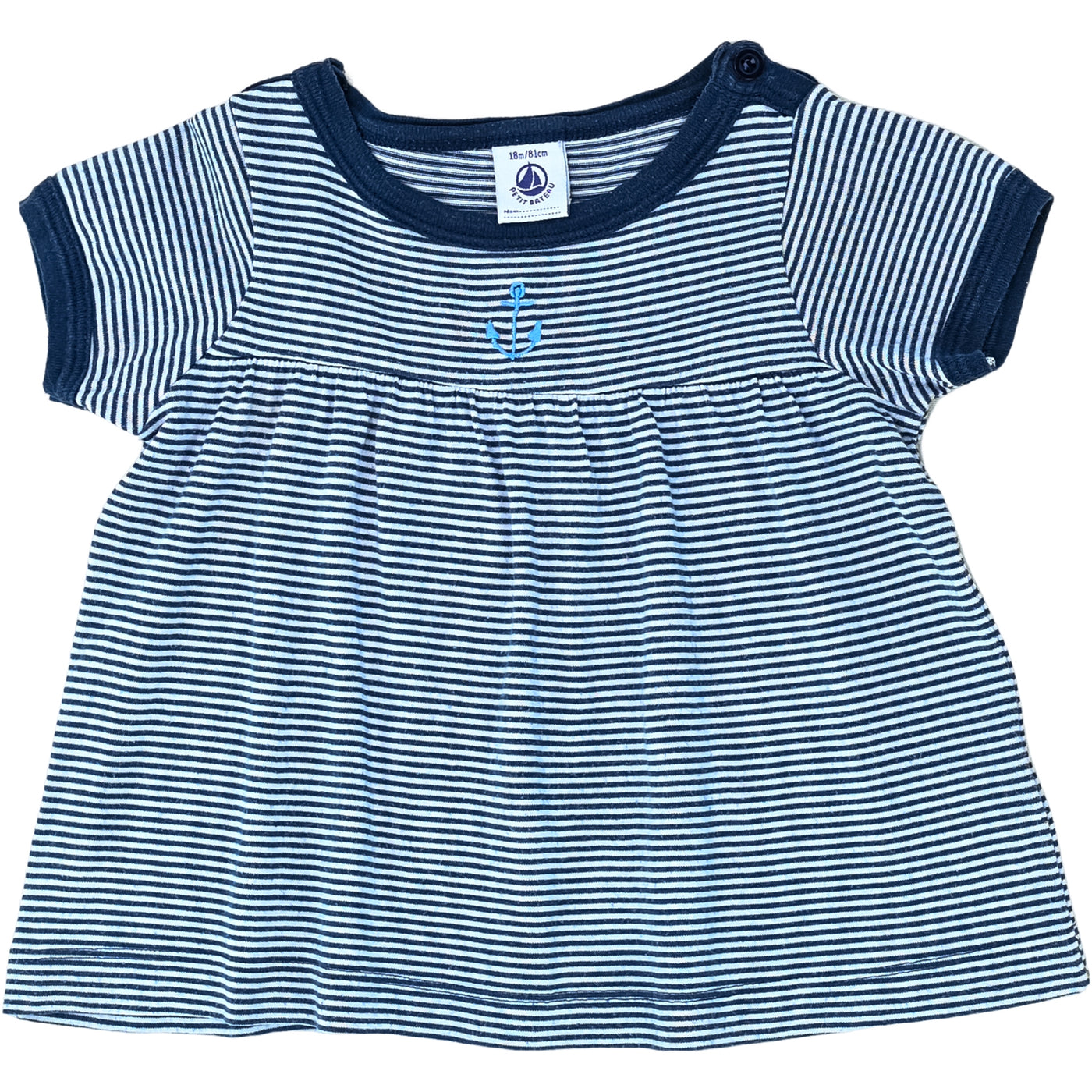 T-Shirt à manches courtes 18 mois en coton