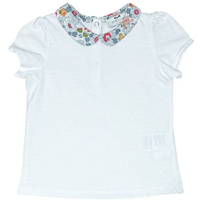 T-Shirt à manches courtes de seconde main en coton pour bébé fille de 18 mois - Vue 1