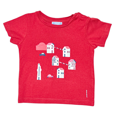 T-Shirt à manches courtes de seconde main en coton pour bébé de 24 mois - Vue 1