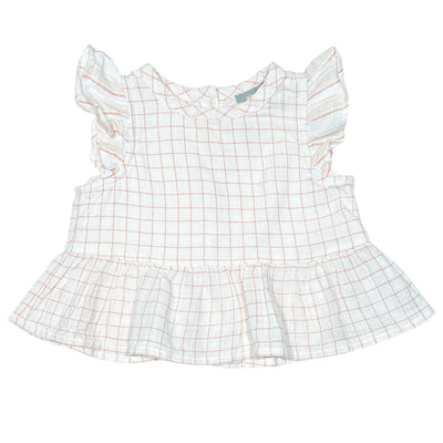 T-Shirt à manches courtes de seconde main en coton pour bébé fille de 3 mois - Vue 1