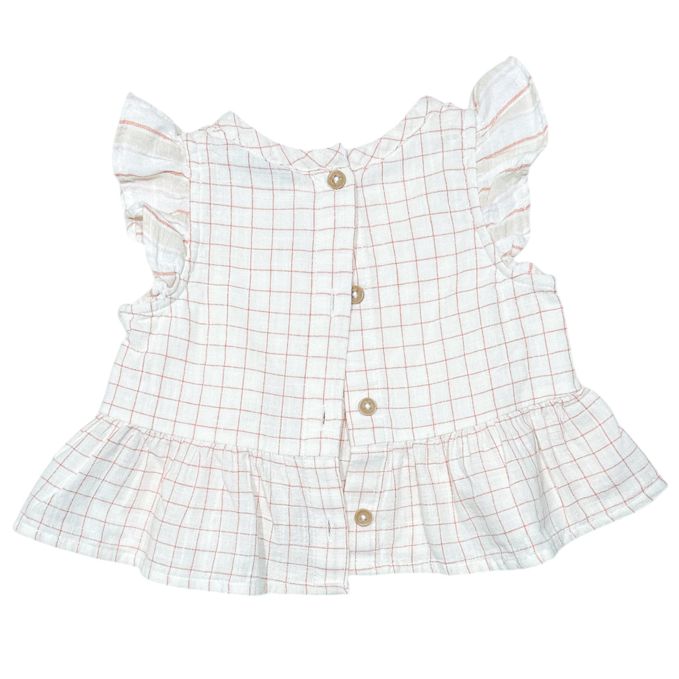 T-Shirt à manches courtes de seconde main en coton pour bébé fille de 3 mois - Vue 2