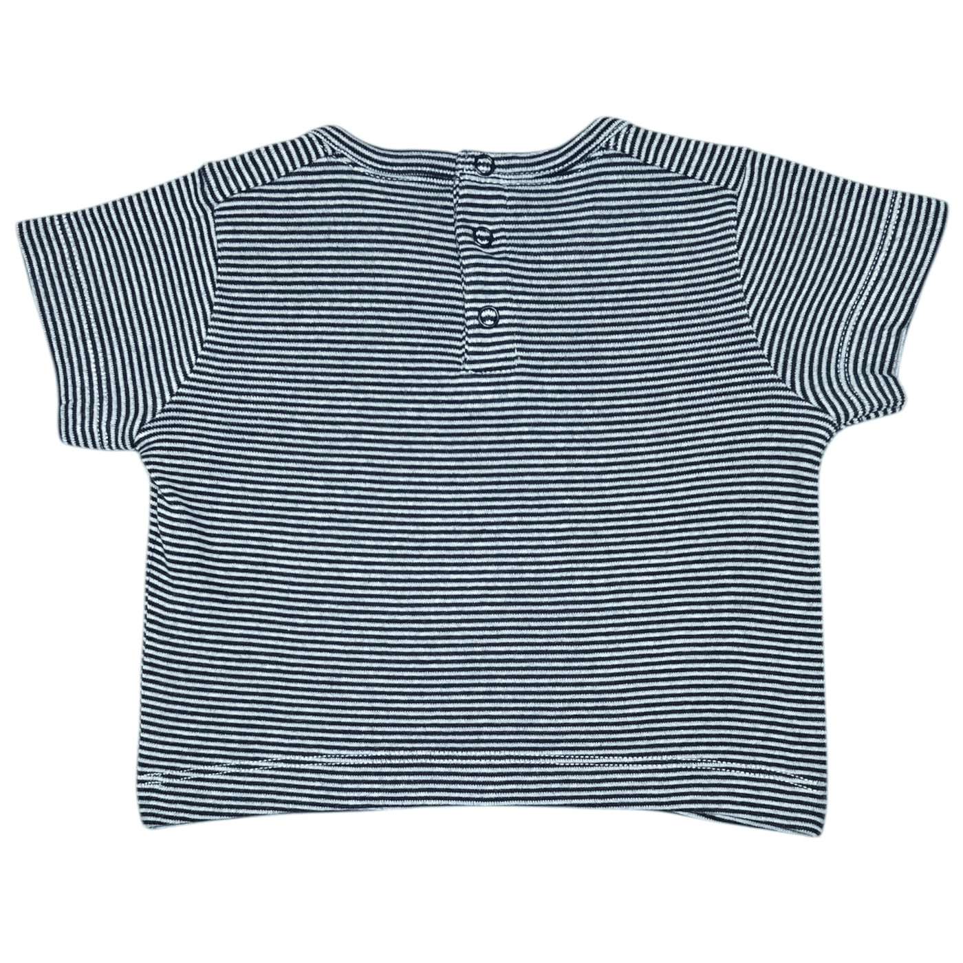 T-Shirt à manches courtes de seconde main en coton pour bébé de 3 mois - Vue 2