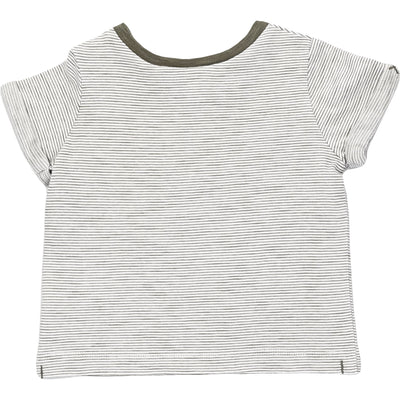 T-Shirt à manches courtes de seconde main en coton pour bébé de 3 mois - Vue 2