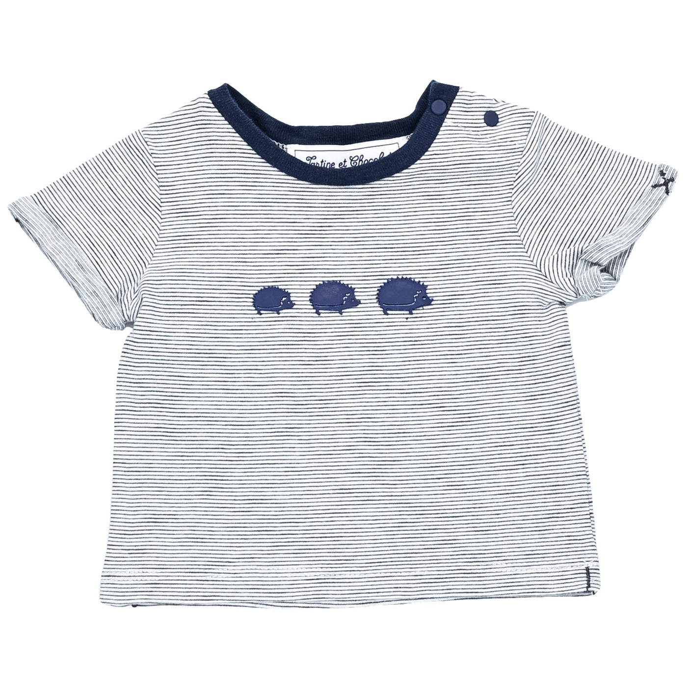 T-Shirt à manches courtes de seconde main en coton pour bébé de 3 mois - Vue 1