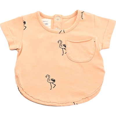 T-Shirt à manches courtes de seconde main en coton bio pour bébé fille de 3 mois - Vue 1