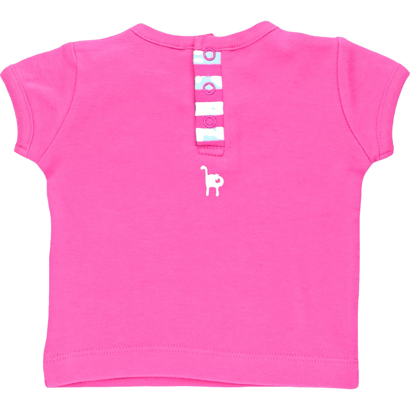 T-Shirt à manches courtes de seconde main en coton bio pour bébé fille de 3 mois - Vue 2