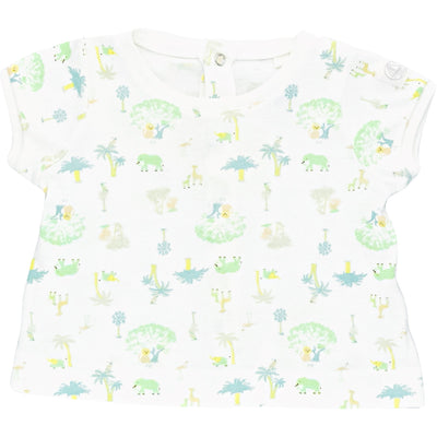 T-Shirt à manches courtes de seconde main en coton bio pour bébéde 3 mois - Vue 1