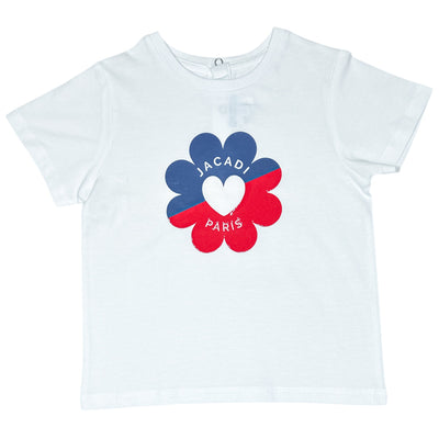 T-Shirt à manches courtes de seconde main en coton pour enfant fille de 4 ans - Vue 1