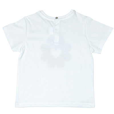 T-Shirt à manches courtes de seconde main en coton pour enfant fille de 4 ans - Vue 2