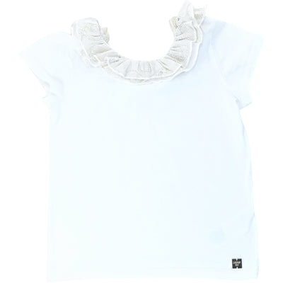 T-Shirt à manches courtes de seconde main en coton pour enfant fille de 5 ans - Vue 1