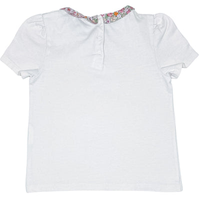 T-Shirt à manches courtes de seconde main en coton pour enfant fille de 4 ans - Vue 2
