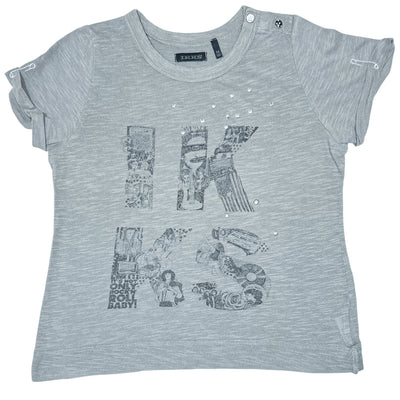 T-Shirt à manches courtes de seconde main en coton pour enfant fille de 4 ans - Vue 1