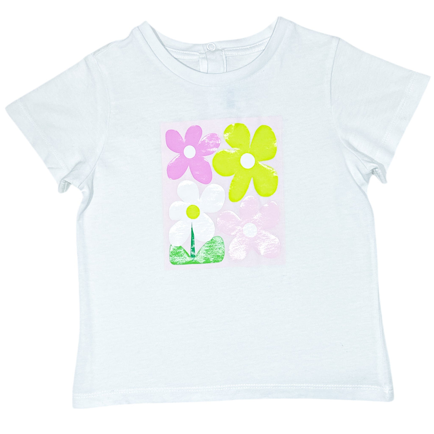 T-Shirt à manches courtes de seconde main en coton pour enfant fille de 4 ans - Vue 1