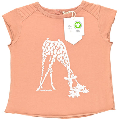 T-Shirt à manches courtes de seconde main en coton bio pour enfant fille de 4 ans - Vue 1