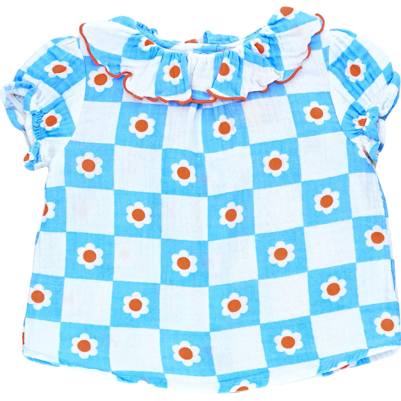 T-Shirt à manches courtes de seconde main en coton pour bébé fille de 9 mois - Vue 2