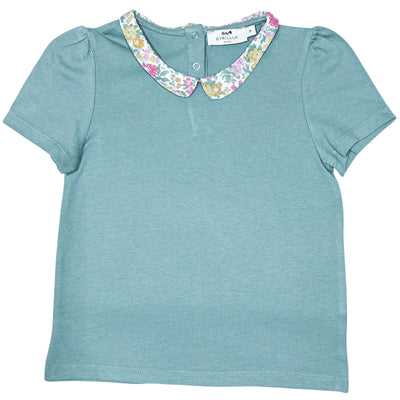 T-Shirt à manches courtes de seconde main en coton pour enfant fille de 6 ans - Vue 1