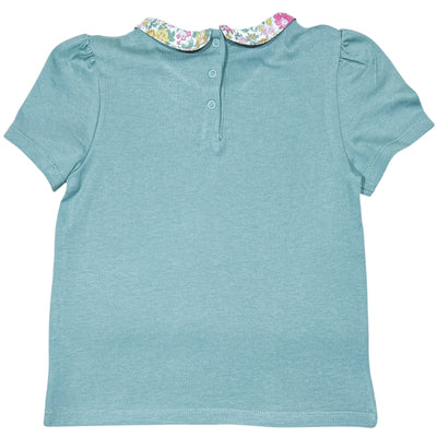 T-Shirt à manches courtes de seconde main en coton pour enfant fille de 6 ans - Vue 2