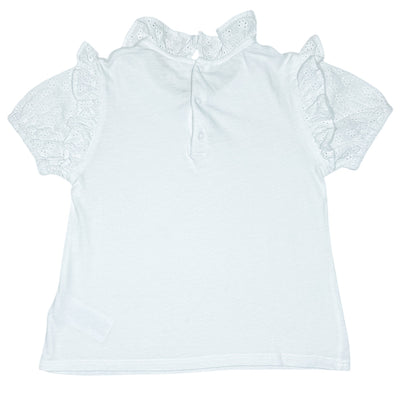 T-Shirt à manches courtes de seconde main en coton pour enfant fille de 6 ans - Vue 2